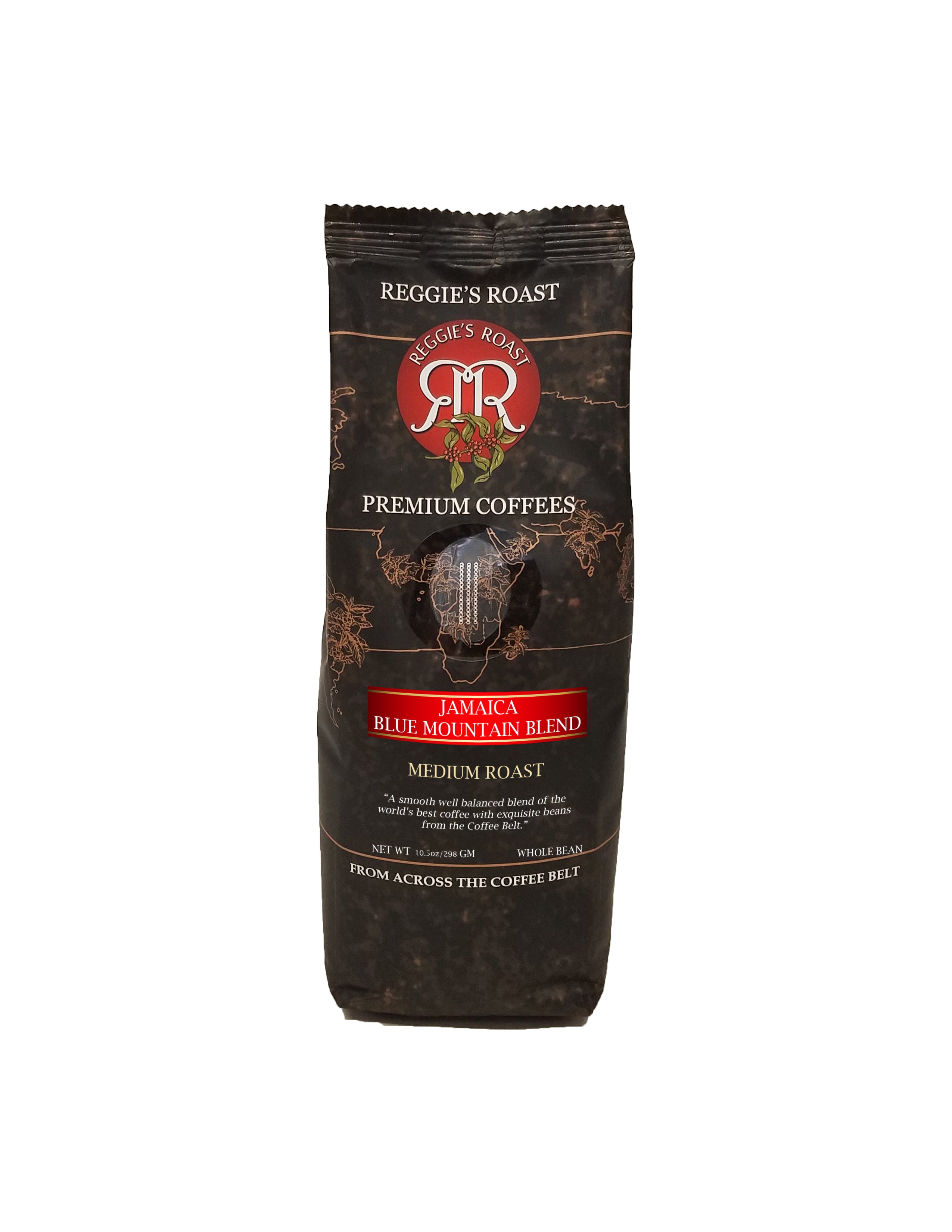 Jamaica Blue Mountain Coffee Blend (Whole Bean) – Reggie's Roast Coffee